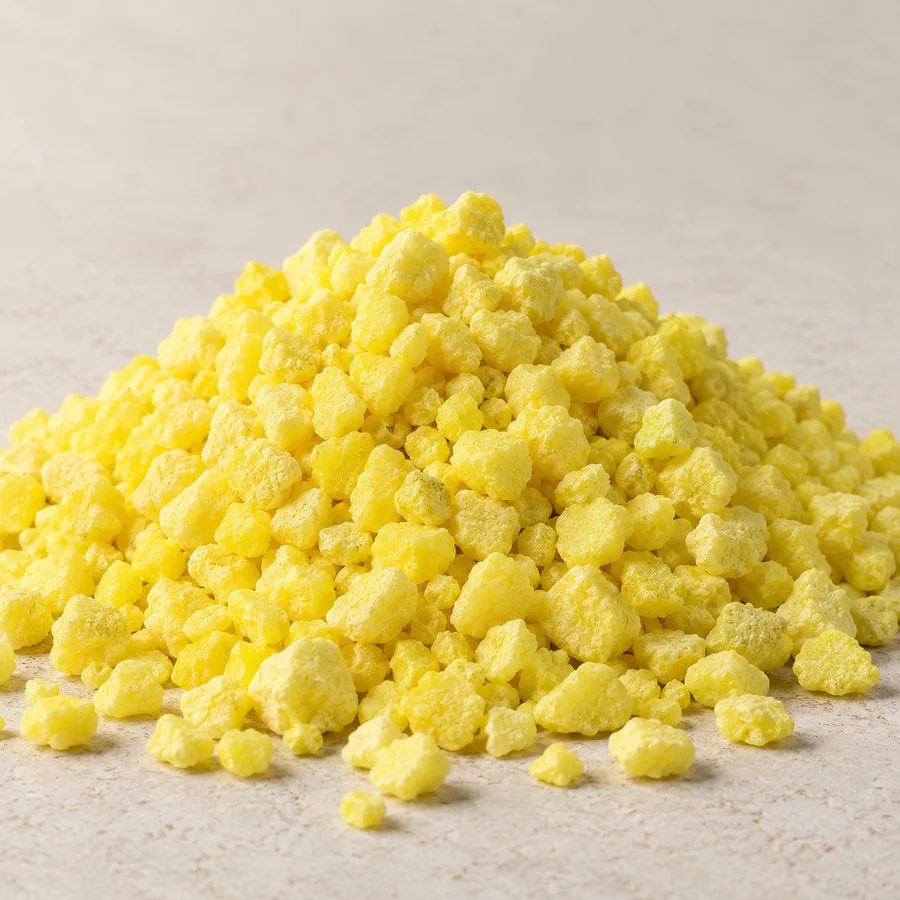 Yellow Sulphur Granules — representative product visual